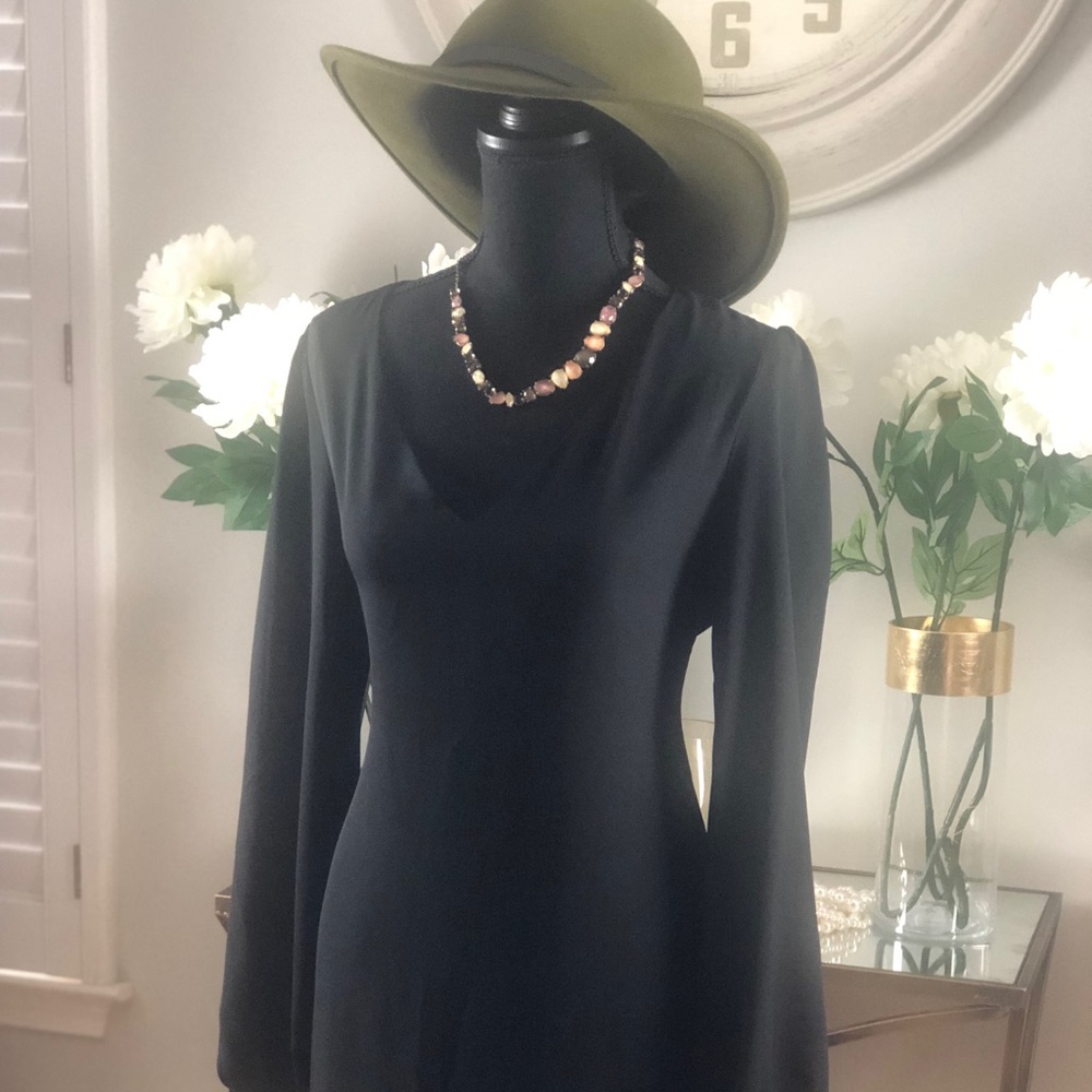 Sexy black dress